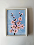 Customized Cherry Blossom Acrylic Painting Sakura Art Wall Decor | Floral Art for your Home